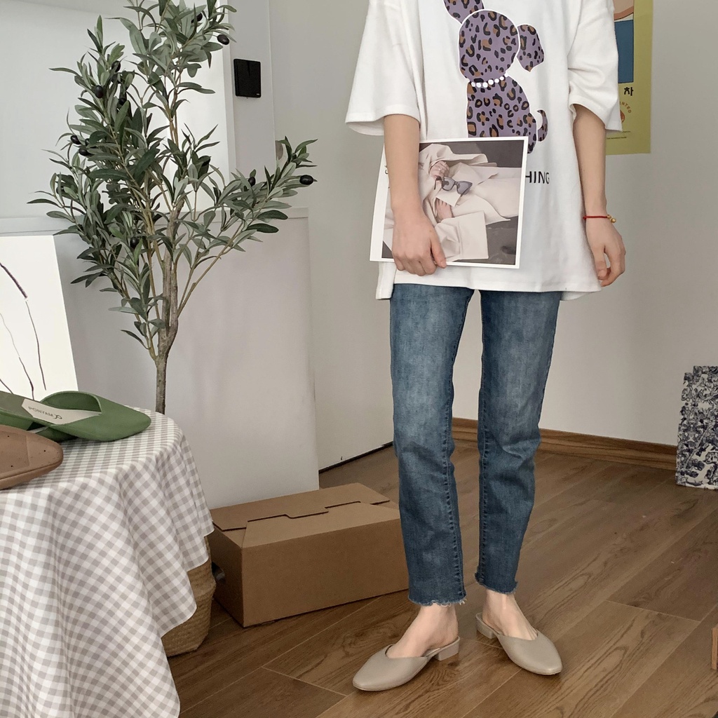 Giày Cao Gót Da Mũi Nhọn Thời Trang Cho Nữ