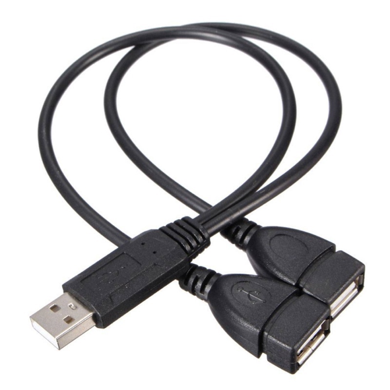 Dây cáp chia cổng USB 2.0 sang 2 cổng Y K1C7 F5X6 Q9L9 F5E2 J5O3 chất lượng