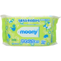 Giấy Ướt Moony [FREESHIP] Giấy Ướt Nội Địa Nhật 80 Tờ Chăm Sóc Toàn Diện Cho Bé Và Gia Đình