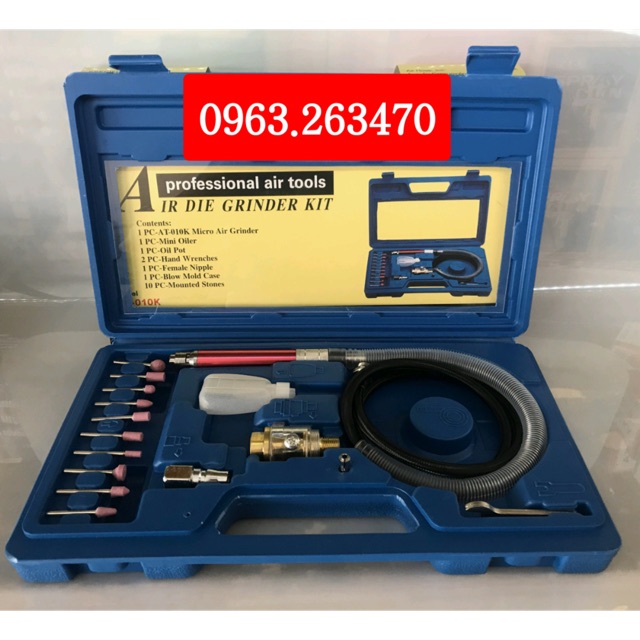 Máy Mài Điêu Khắc Mini 3ly Khí Nén