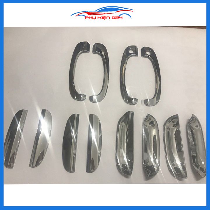 Ốp tay hõm mạ crom Getz 2008+ sáng bóng chống trầy bảo vệ cửa xe ô tô