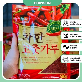 Ớt Bột Hàn Quốc mịn vảy làm kim chi ngon chuẩn