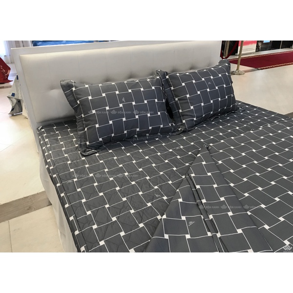 Bộ Ga gối Sông Hồng Basic cotton BC22051