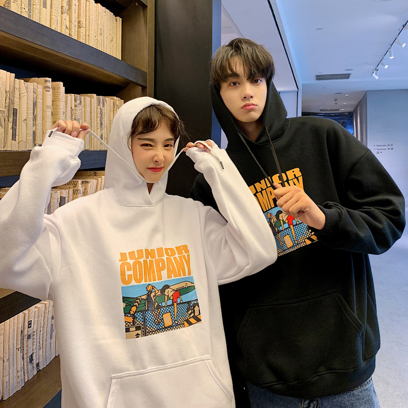 Áo Hoodie Dài Tay In Họa Tiết Thời Trang Nhật Bản Độc Đáo M-5xl