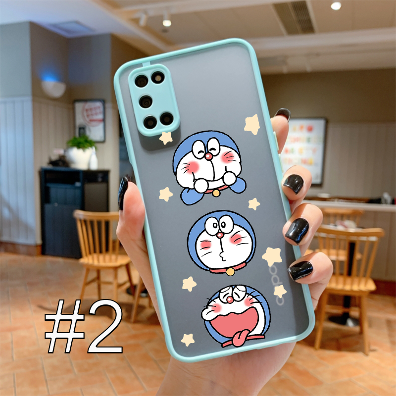 Ốp Điên Thoại Hình Doraemon Dễ Thương Cho OPPO A37 Neo9 A39 A57 A59 A15 A15S Realme XT C11 C12 C15 C17 Narzo C21