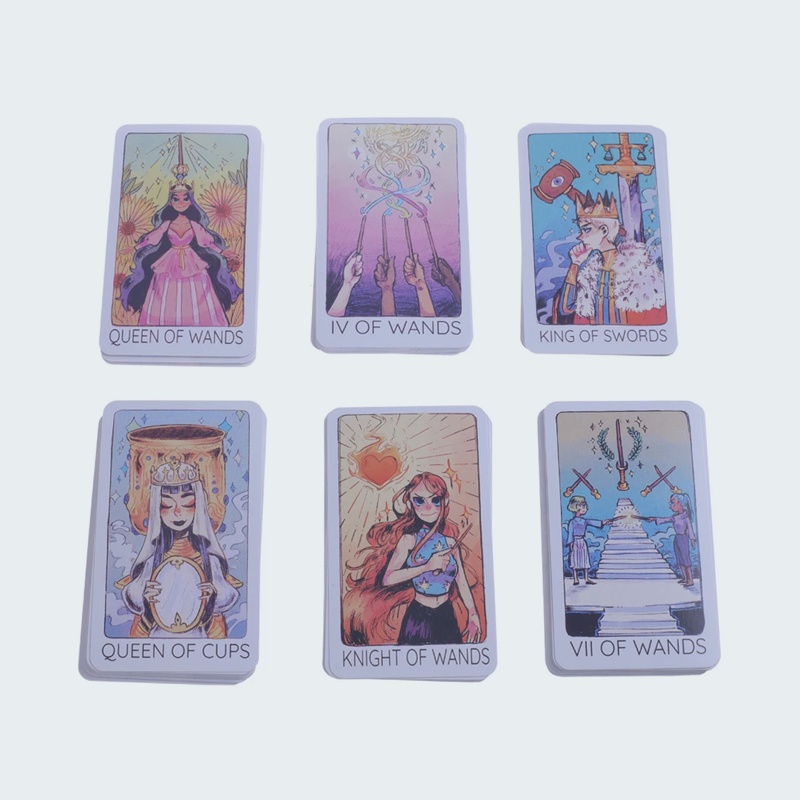 Bộ bài Tarot Britt's third eye cao cấp thiết kế xinh xắn