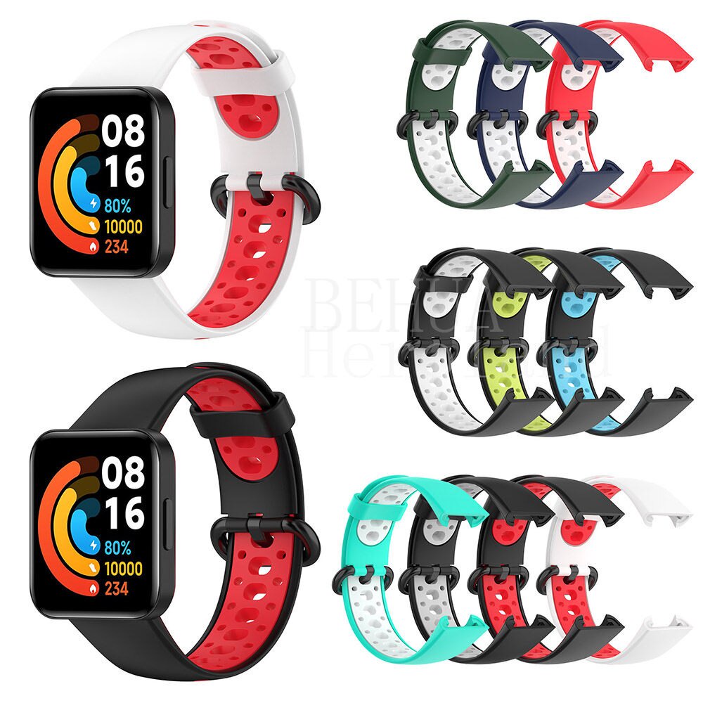 Dây đeo silicone thích hợp cho đồng hồ thông Minh Xiaomi Redmi Watch 2 lite Redmi watch2
