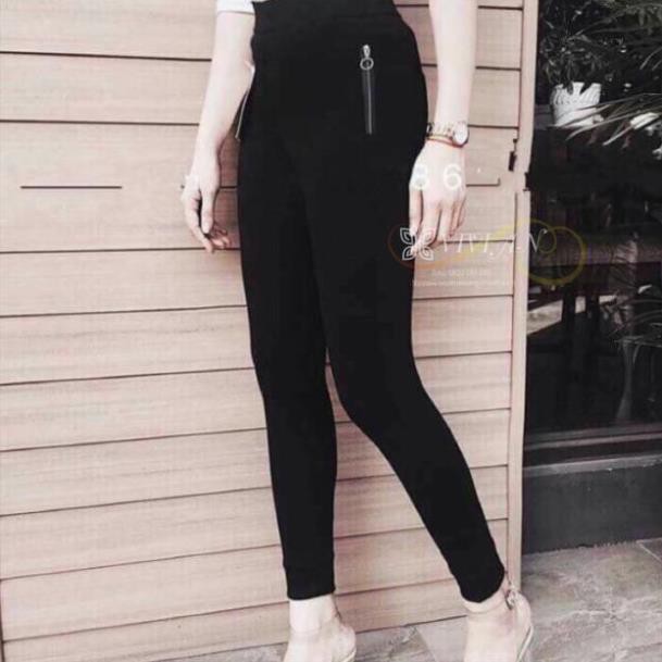 Quần Legging Umi khóa sườn ❤️ SALE SỐC ❤️ Quần cao cấp, chất dày dặn, không bai - không xù, hàng VNXK