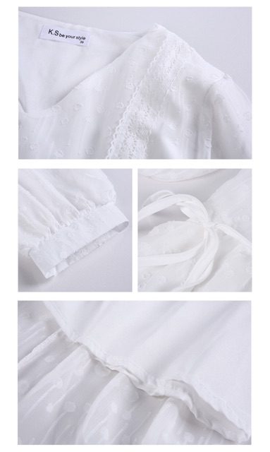 Váy trắng dài bánh bèo [HÀNG KHÔNG CÓ SẴN - ORDER 7-10 NGÀY] | BigBuy360 - bigbuy360.vn