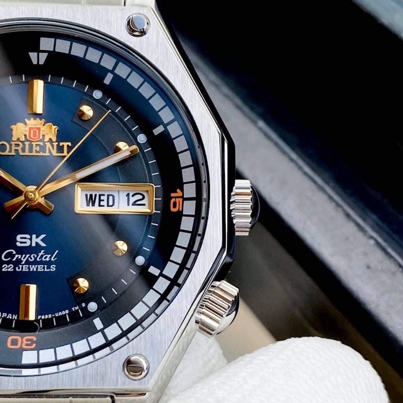 ĐỒNG HỒ NAM CHÍNH HÃNG Orient SK RA-AA0B03L Automatic - Phiên bản Xanh Đen