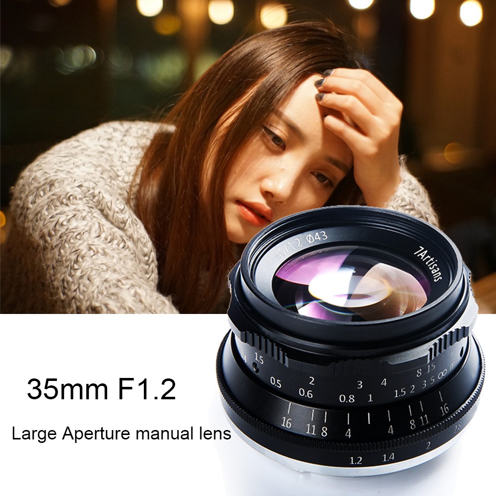 ỐNG KÍNH 7ARTISANS 35MM F1.2 CHO SONY NGÀM E