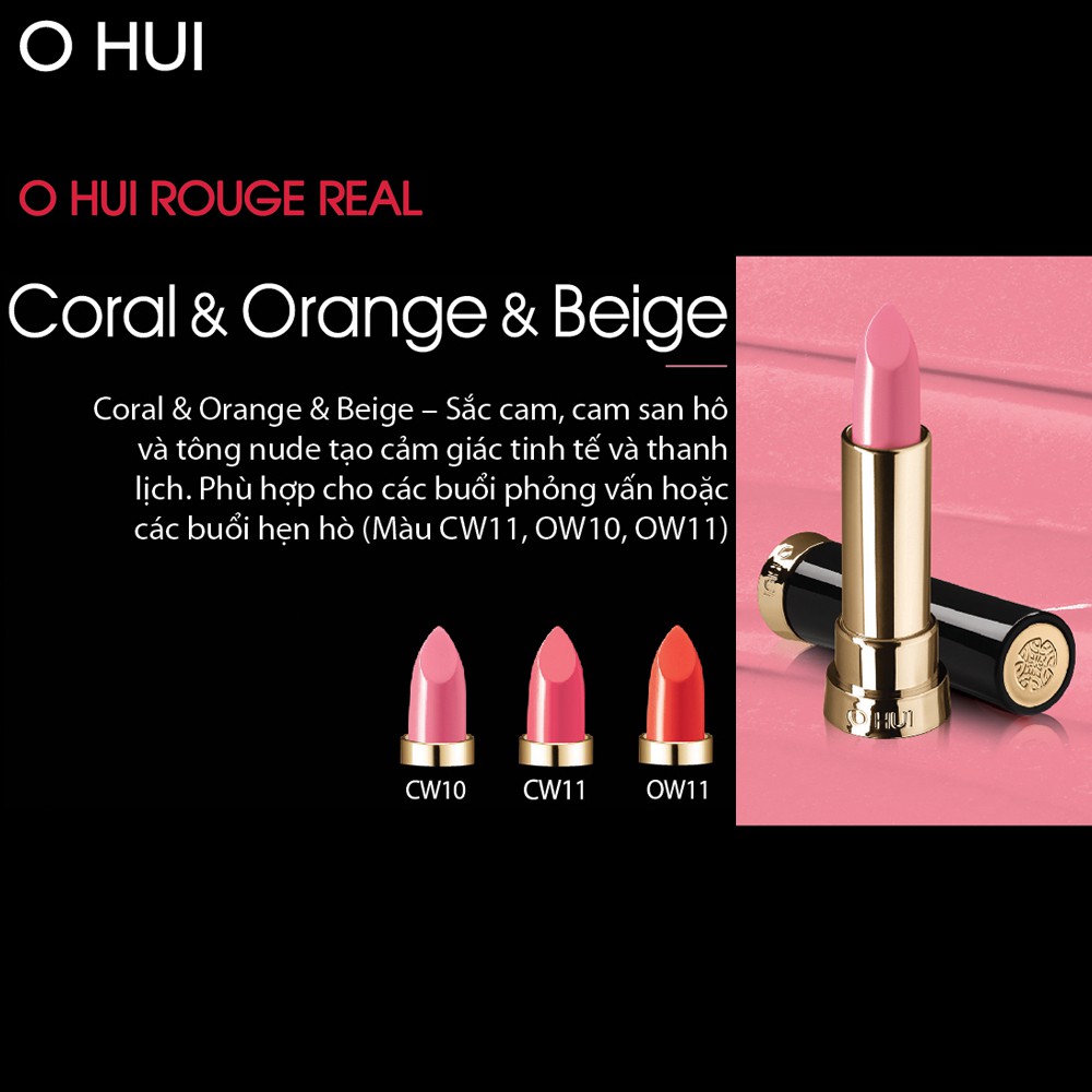 Son môi OHUI Rouge Real Lipstick 3.5g | BigBuy360 - bigbuy360.vn