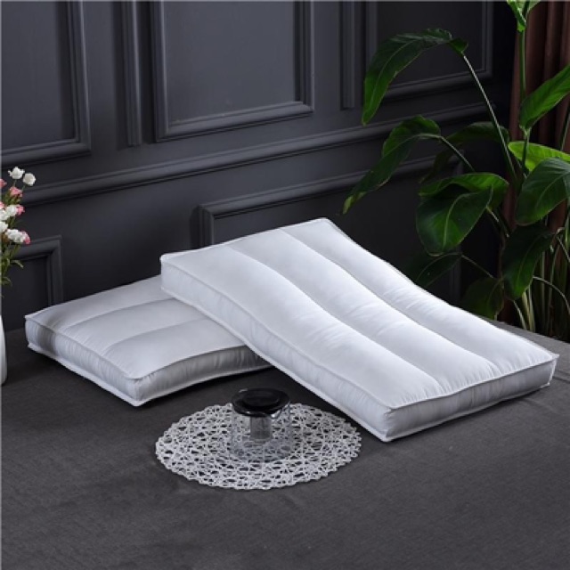 QA820 Ruột gối cao cấp xơ bông ball polyester Vỏ cotton mềm mại thoáng khí hàng nhập