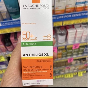 Kem Chống Nắng La RochePosay Anthelios XL Dry Touch SPF50+ 50ml Dành Cho Da Dầu