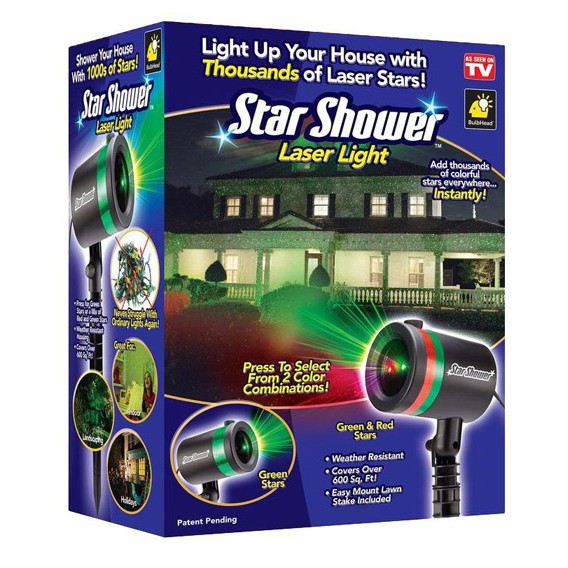 Đèn chiếu sao ngoài trời start shower - Laser Light