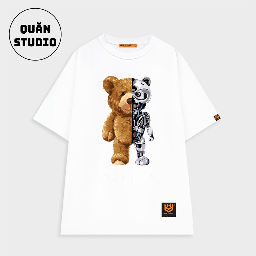 Áo thun tay lỡ unisex form rộng, áo phông nam nữ form rộng QAT02