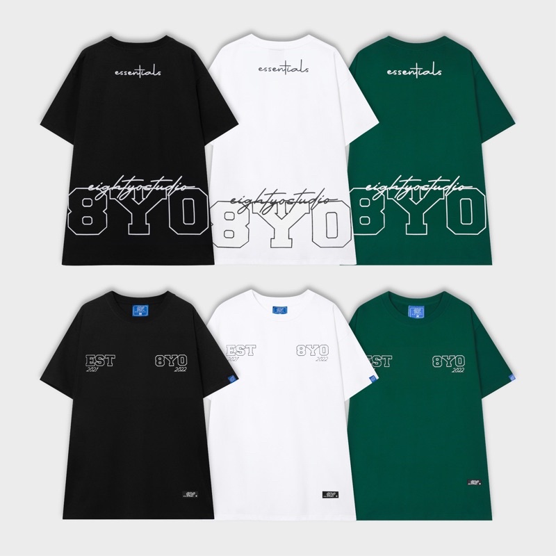 Áo thun Local Brand 8YO Essential Tee ver2.0 # 3 màu