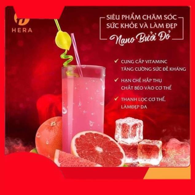 [Rẻ nhất shopee] Bưởi đỏ Nano Hera giữ dáng đẹp da | Thế Giới Skin Care
