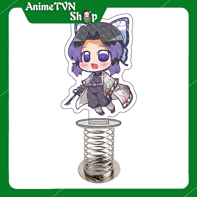 Mô hình đồ chơi Lò xo Mica Anime Manga Kimetsu no Yaiba  - Nhựa Cứng Acrylic