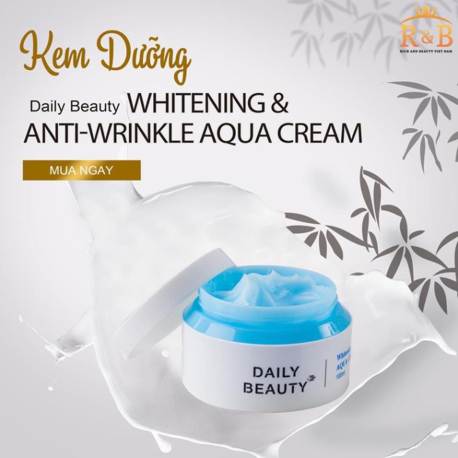 Kem cấp ẩm Whitening & Anti-Wrinkle Aqua Dream -100ml