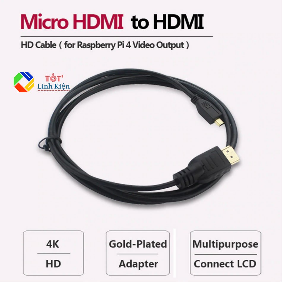 [TỐI ƯU ] Bộ Raspberry Pi 4 Model B 2019 - Combo RPI 4 Cơ Bản 8 Món | BigBuy360 - bigbuy360.vn