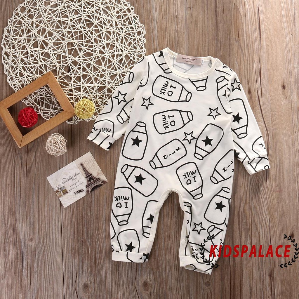 Jumpsuit Bodysuit Romper Liền Mảnh Cho Các Bé Nhỏ Sơ Sinh Pyk-2018