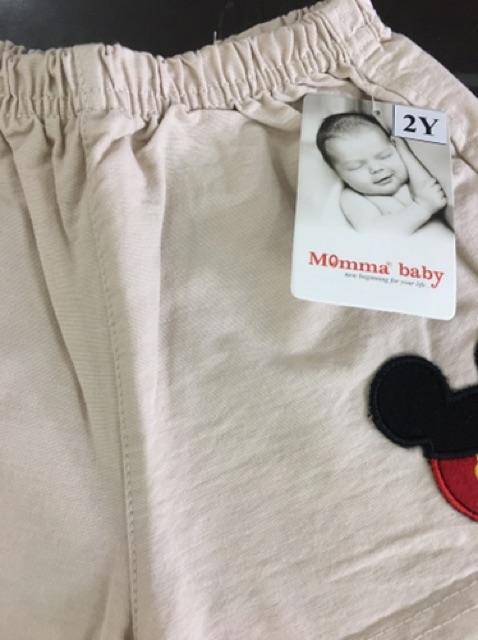 Quần đùi kaki cho bé gái hãng Mommababy(11-25kg)