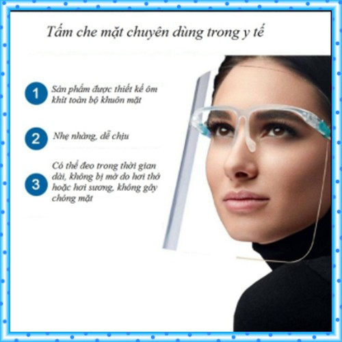 COMBO 3 CÁI Kính Chống Giọt Bắn Bảo Hộ Chống Dịch