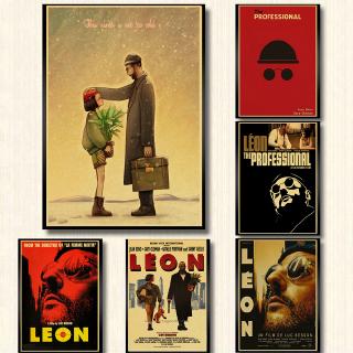 Poster Phim Cổ Điển Hoài Niệm Leon the Professional Trang Trí Nhà Cửa