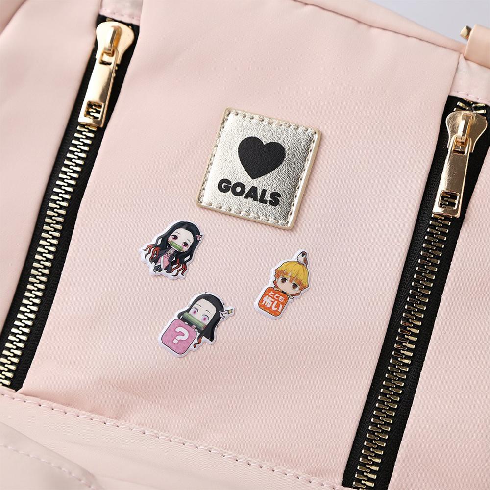 Sticker Anime Demon Slayer Dán Trang Trí Laptop / Va Li / Điện Thoại Chống Thấm Nước DIY