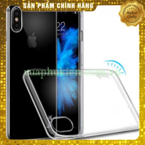 Ốp lưng iphone XS MAX 6.5inch trong suốt hiệu imak phủ nano không ố vàng