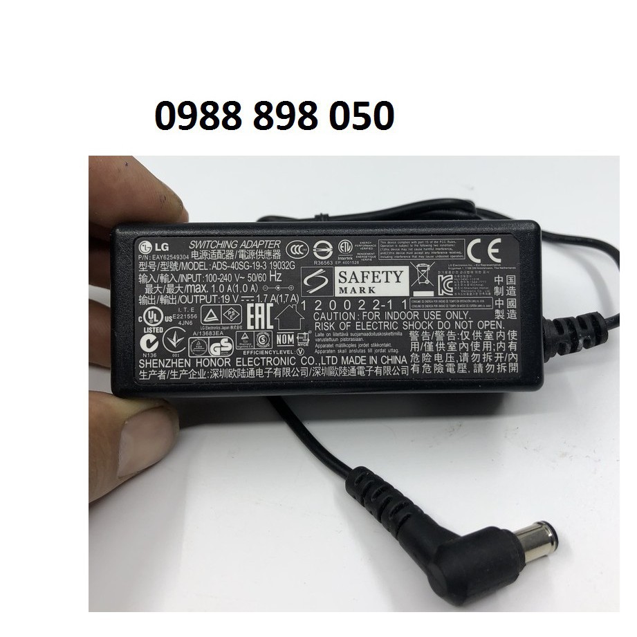 Adapter màn hình máy tính LG 19V 1.7A bản gốc shopphukien192 | BigBuy360 - bigbuy360.vn