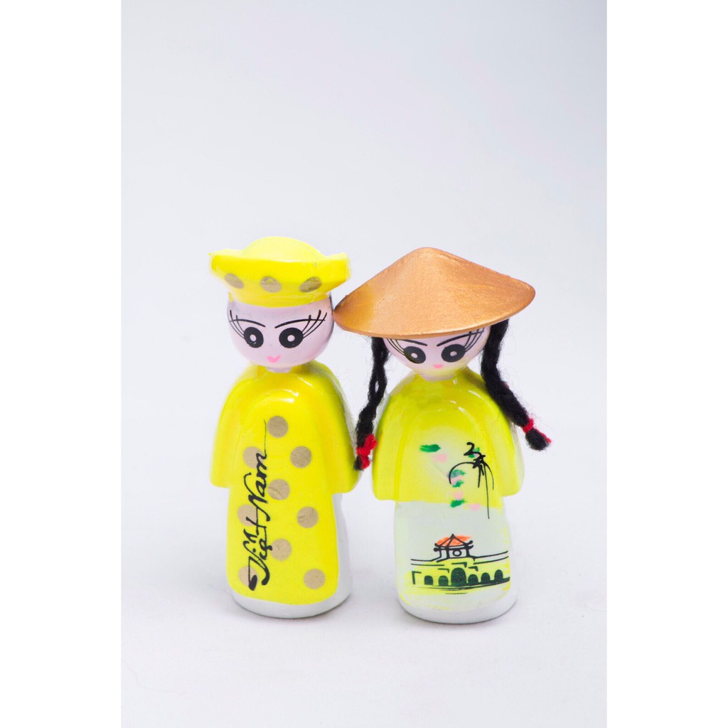 Magnet cặp búp bê hít tủ lạnh