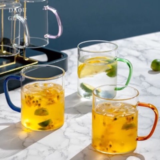 Set 6 cốc quai 6 màu 300ml (C17)