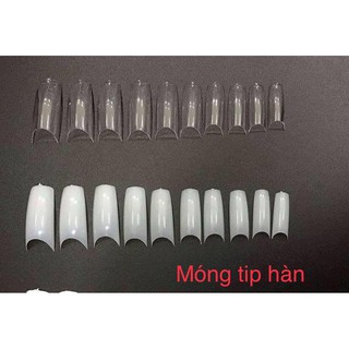 Móng Tip Hàn, móng nối đắp gel  (túi 500 móng)