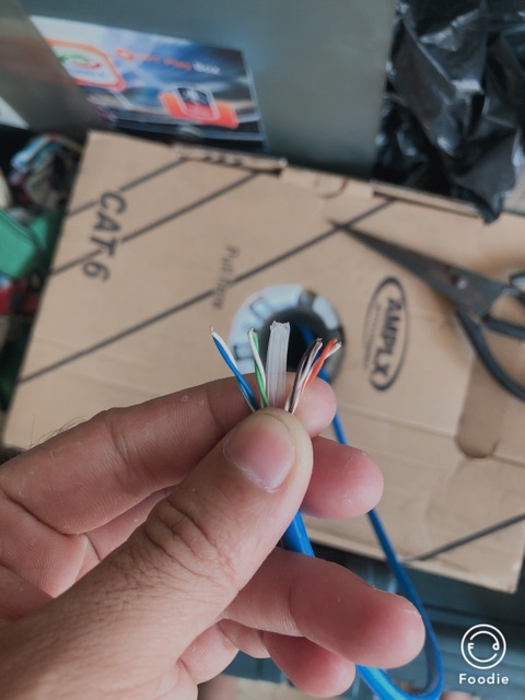 Dây cáp mạng cat6 bấm đầu sẳn