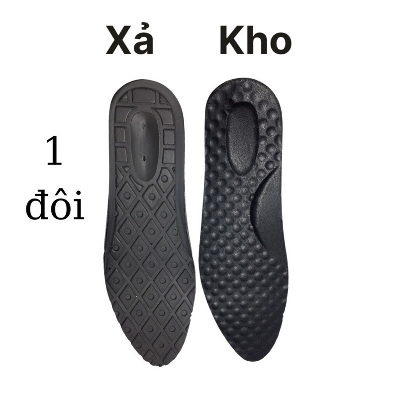 Lót giày tăng chiều cao 3cm bơm cao su Non Hàng Xuất Khẩu