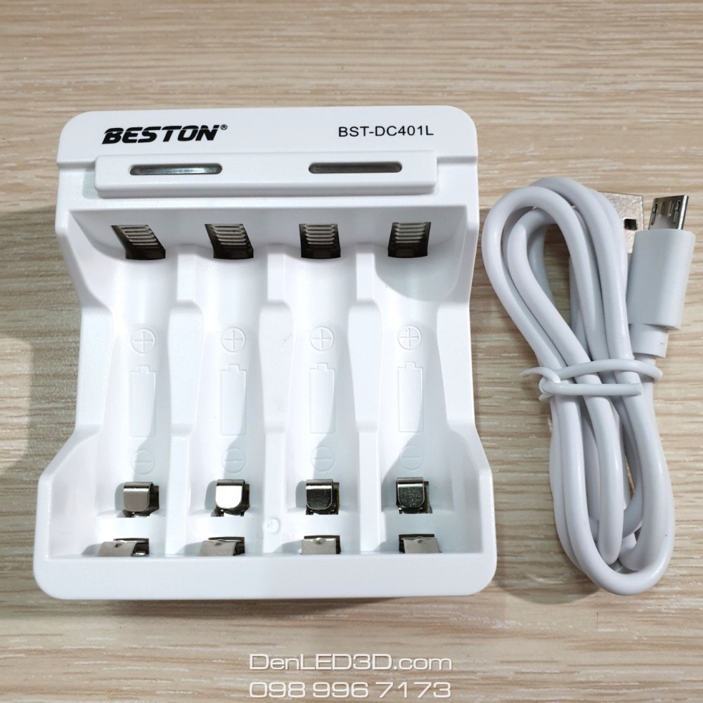 [Chính Hãng] Combo Pin Sạc BESTON AA 3000Mah Kèm Sạc C9009 Sạc Nhanh Tự Ngắt - BH 1 Đổi 1