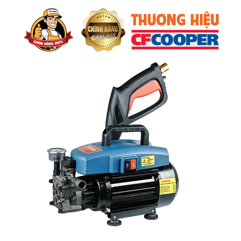 Máy bơm rửa xe mini gia đình,Máy xịt rửa xe cao áp CFCooper 1500w.