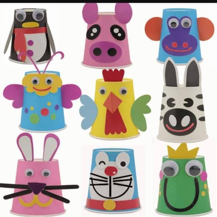 Li giấy màu trơn 1 set 10 cái 🌻SHOP MẦM NON NHƯ Ý 🌻