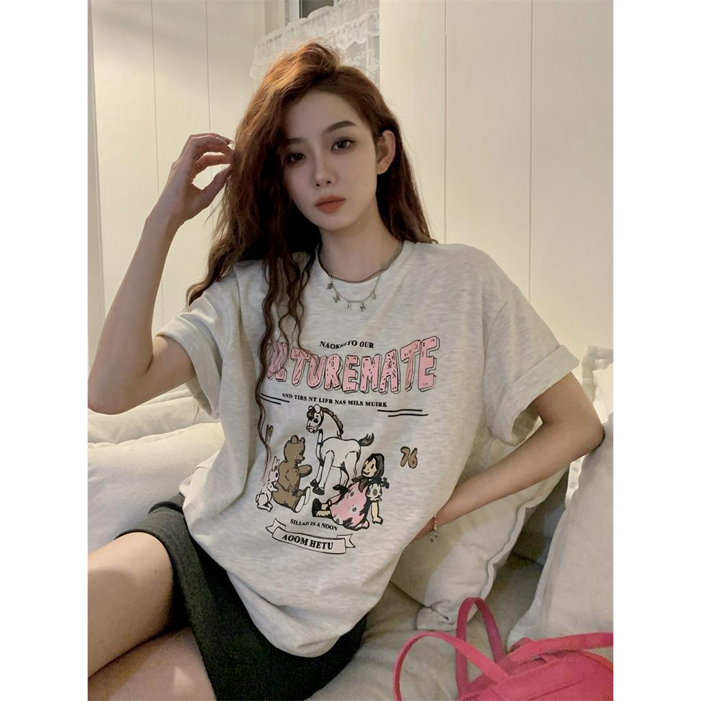 Áo Thun Cotton Nguyên Chất Ngắn Tay In Chữ Off-White 62072