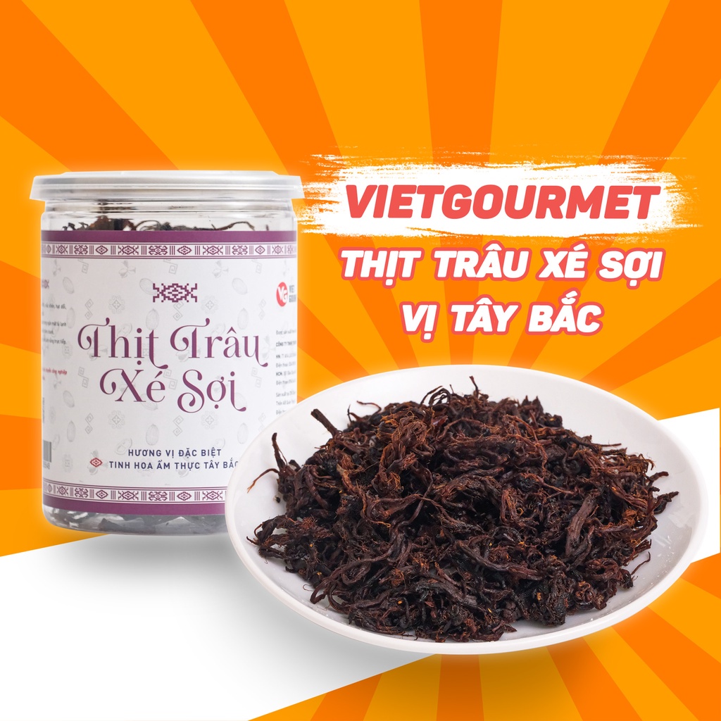 Thịt bò khô, trâu khô, heo khô Tây Bắc vị đặc biệt, đặc sản cao cấp, hương vị núi rừng
