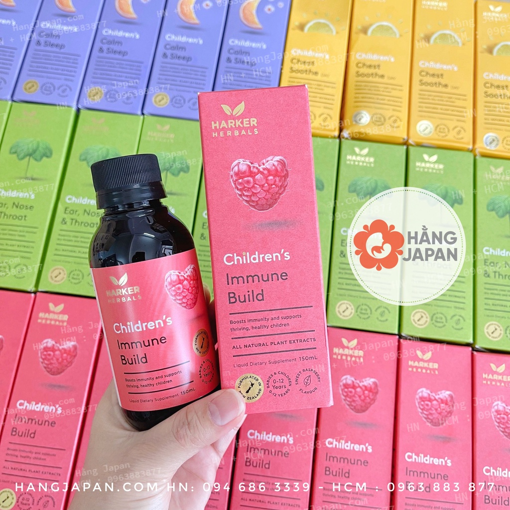 Siro Harker immune build cho bé 150ml ( 0-12y)