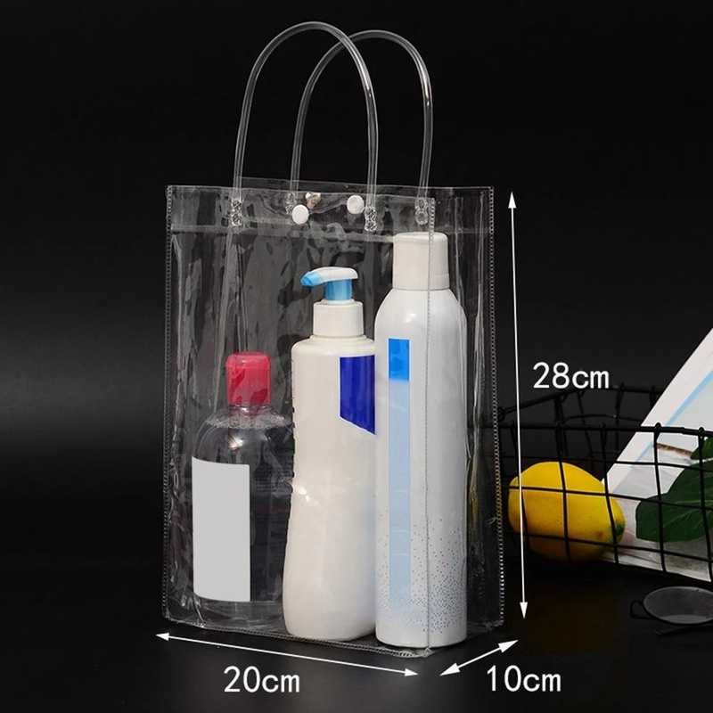 Túi xách pvc mềm trong suốt thiết kế đơn giản thời trang cho nữ