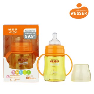 Bình sữa wesser 180ml và 260ml