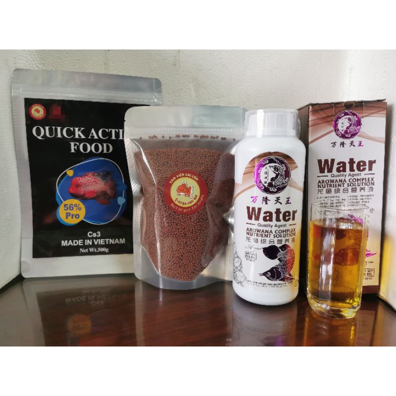 Combo 200gram cám la hán CS3 và 500ml vitamin TIANWANG