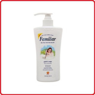 Sữa tắm trắng da Familiar tinh chất sữa dê 1200ml