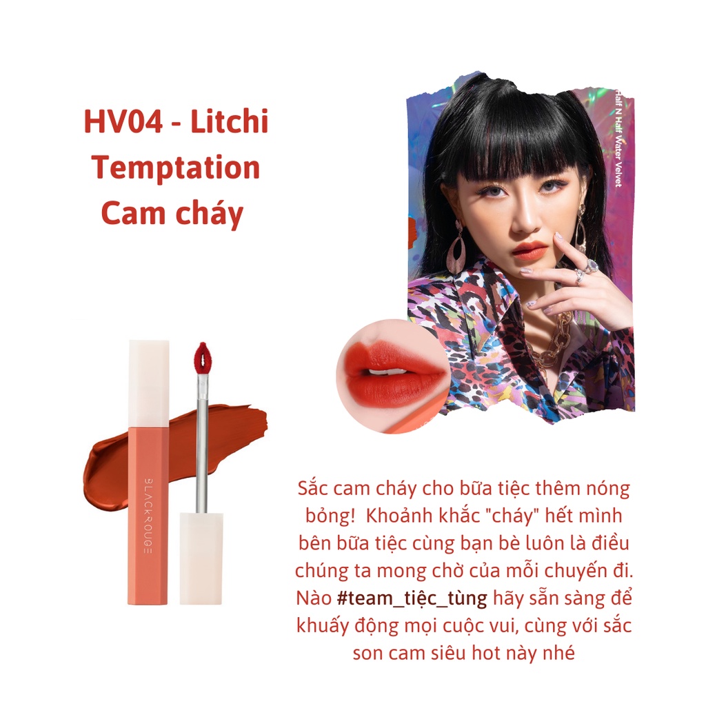 Son Kem Black Rouge Half N Half Water Velvet  31.1g