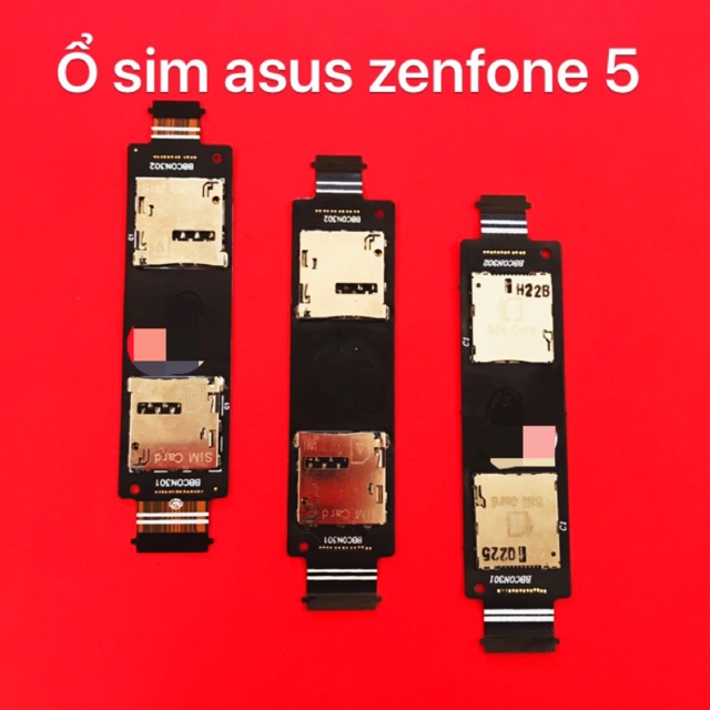 Ổ sim và ổ thẻ nhớ zenfone 5