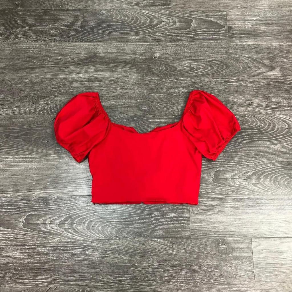 Áo BLA//SHE đan dây nhún ngực 6M